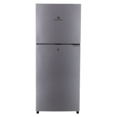 REF 9160LF CHROME PRO HAIRLINE SILVER Double Door Refrigerator